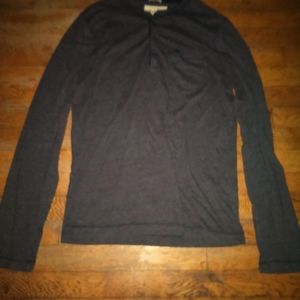 Abercrombie and Fitch muscle fit Henley